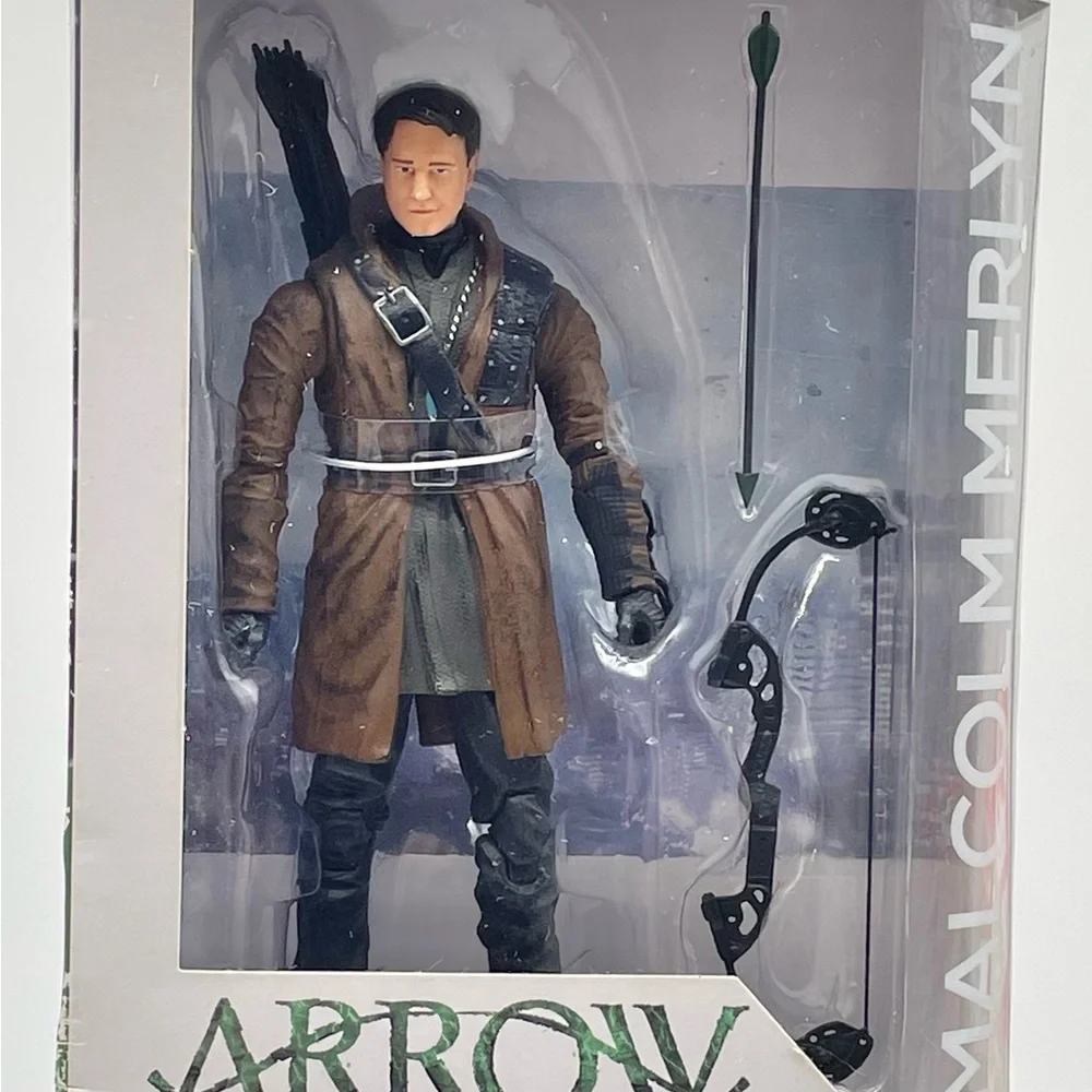 DC Collectibles Arrow-Malcolm Merlyn Action Figure NIB